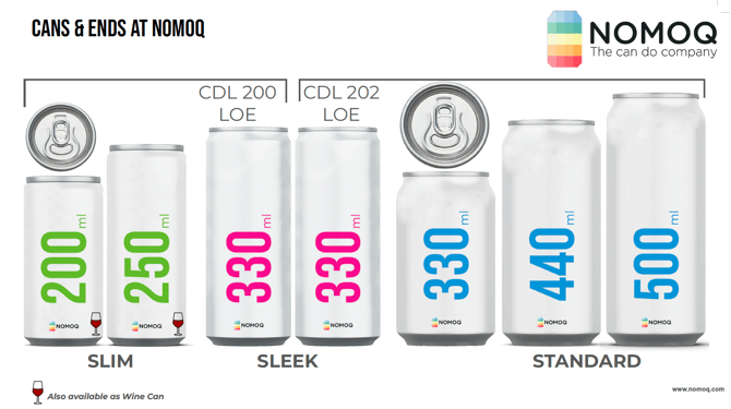 Canettes et bouchons chez Nomoq